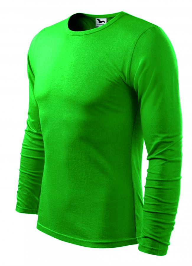 Pánské tričko dlouhý rukáv FIT-T LS 119 středně zelené vel. S - Obrázek Pánské tričko dlouhý rukáv FIT-T LS 119 středně zelené vel. S - Obrázek